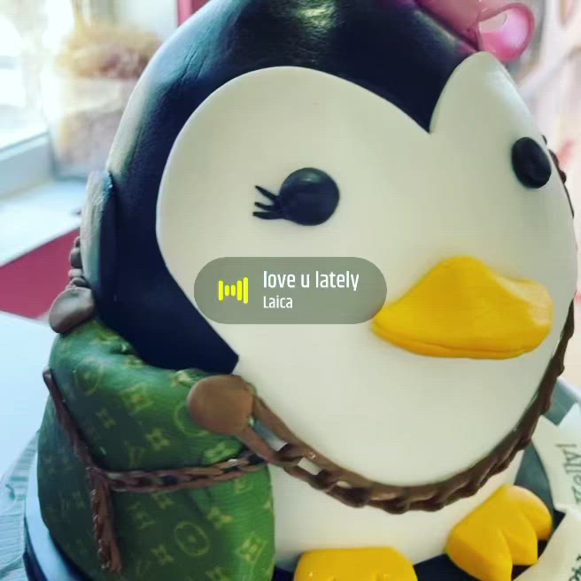 Luxury Penguin Cake