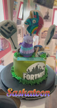 Load and play video in Gallery viewer, Fortnite Cake