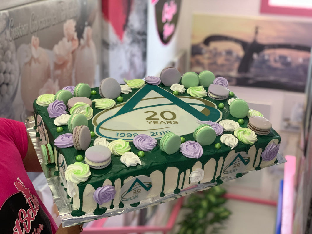 20 years Corporate Cake