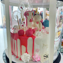 Load image into Gallery viewer, 1st Birthday Cake