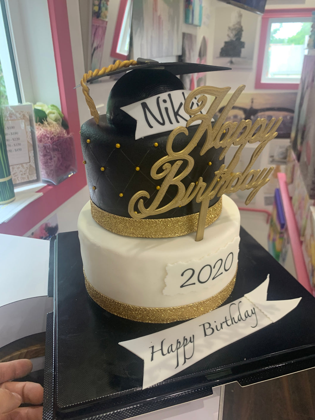 Graduation Cap Cake