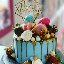Load image into Gallery viewer, BLUE GOLD Cake