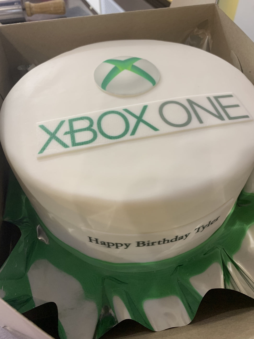 Xbox Photo Cake