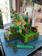 Load image into Gallery viewer, Minecraft Cake
