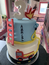Load image into Gallery viewer, Fire Track Cake