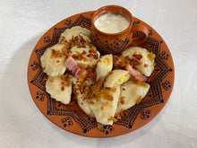 Load image into Gallery viewer, Perogies (Varenykyky) Potato, Cheddar Cheese, Bacon, Onion
