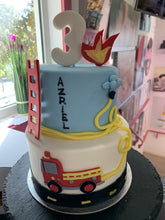 Load image into Gallery viewer, Fire Track Cake