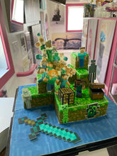 Load image into Gallery viewer, Minecraft Cake