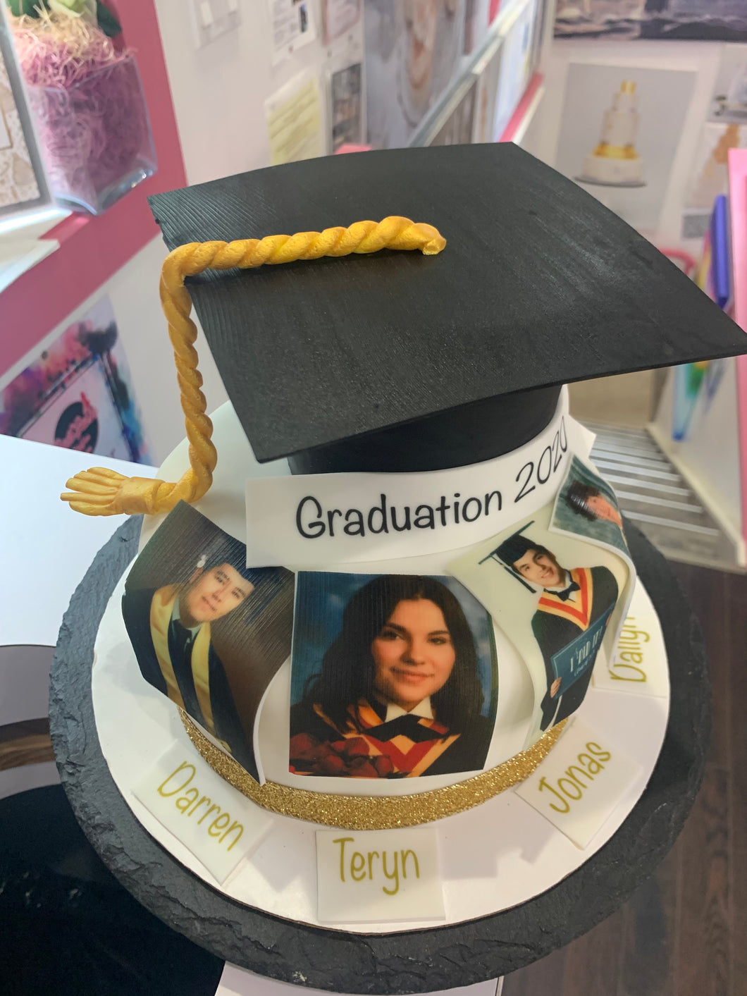 Graduation Photo Cake