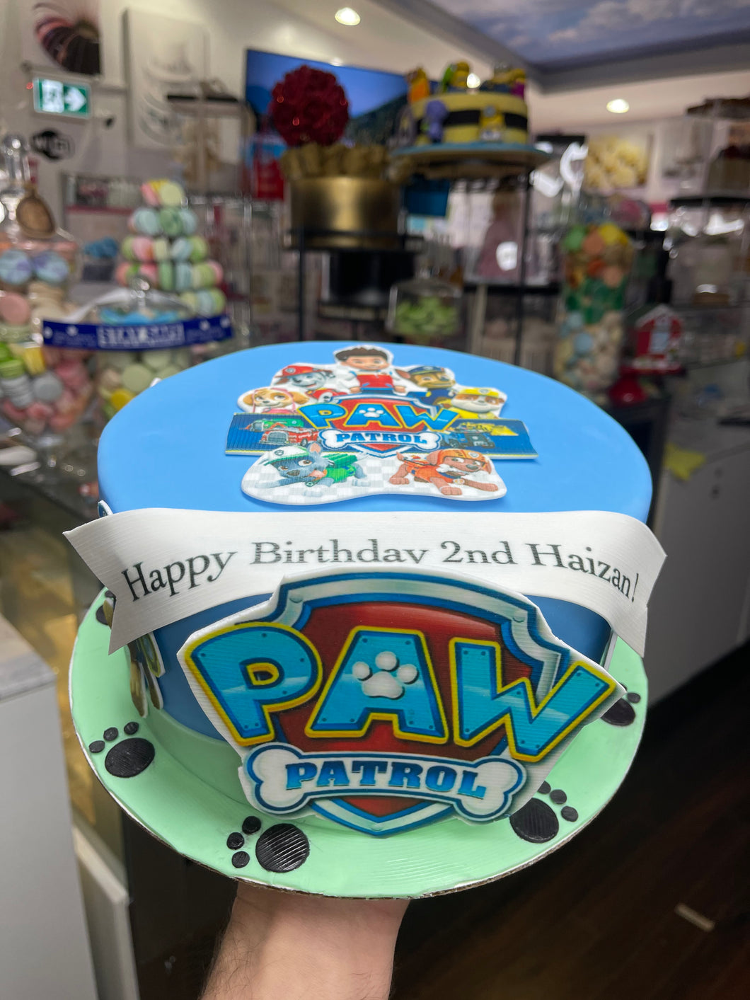 PawPatrol Photo Cake