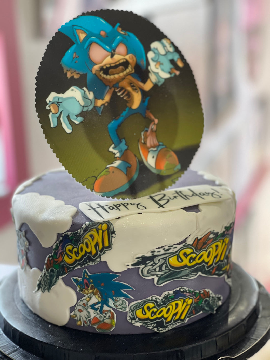 Monster Sonic Cake