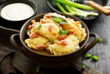 Load image into Gallery viewer, Perogies (Varenykyky) Potato, Cheddar Cheese
